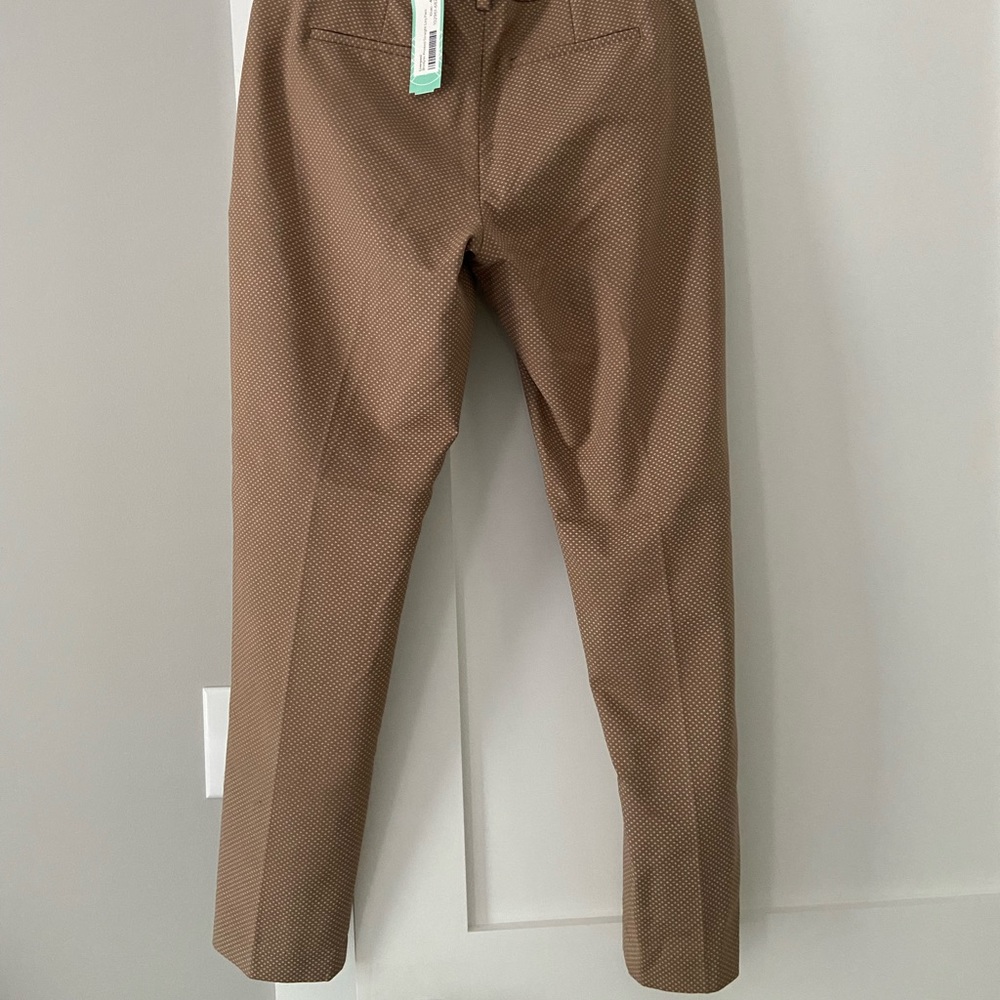 NWT Khaki Print Dress Pants - Picture 2 of 4